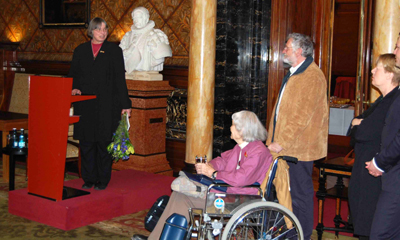 Foto von der Laudatio